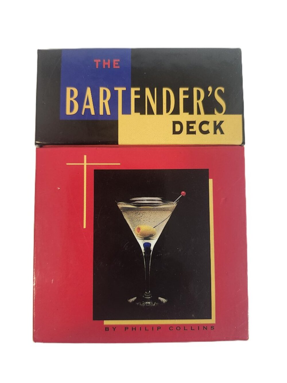 The Bartender’s Deck – 50 Cocktail Recipe Cards – Mixology Set